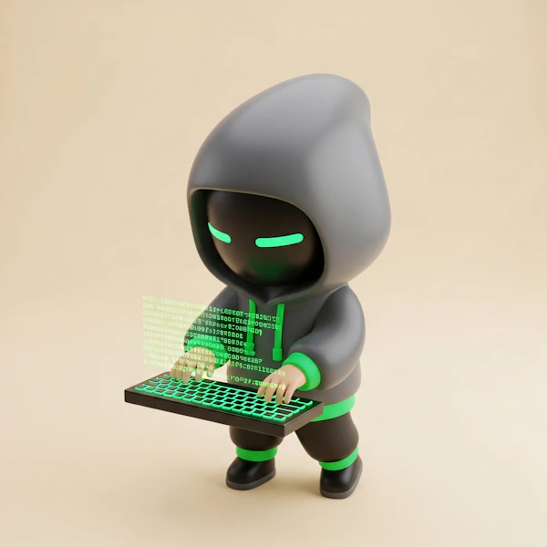 Futuristic Hacker Art