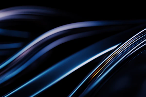 Abstract Blue Waves