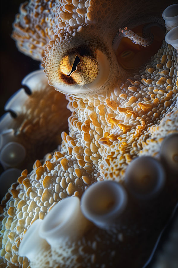 Close-up of Octopus Eye