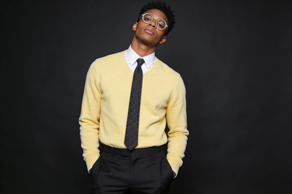 Stylish Individual Portrait