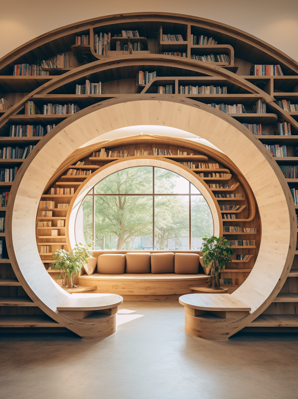 Luminous Portal Library Nook