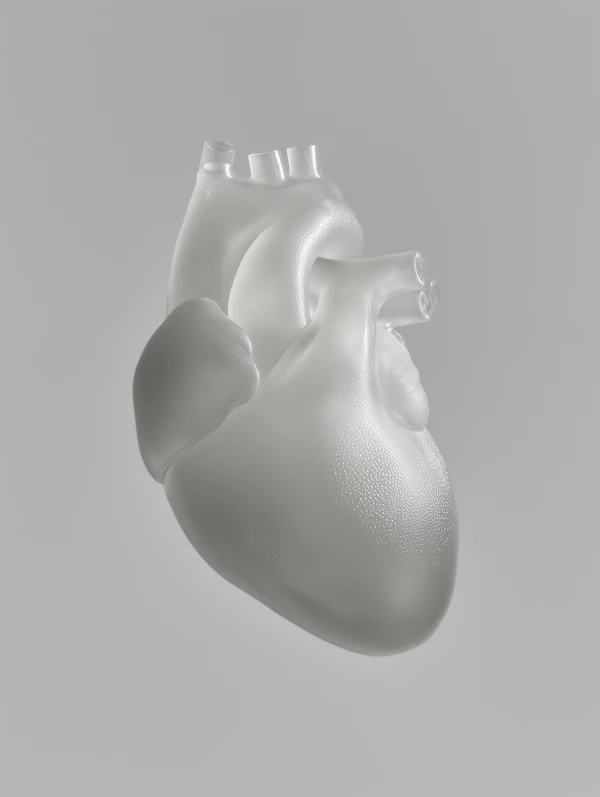 3D Rendered Human Heart