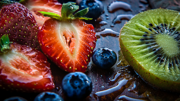 Close-up of Fresh Fruits