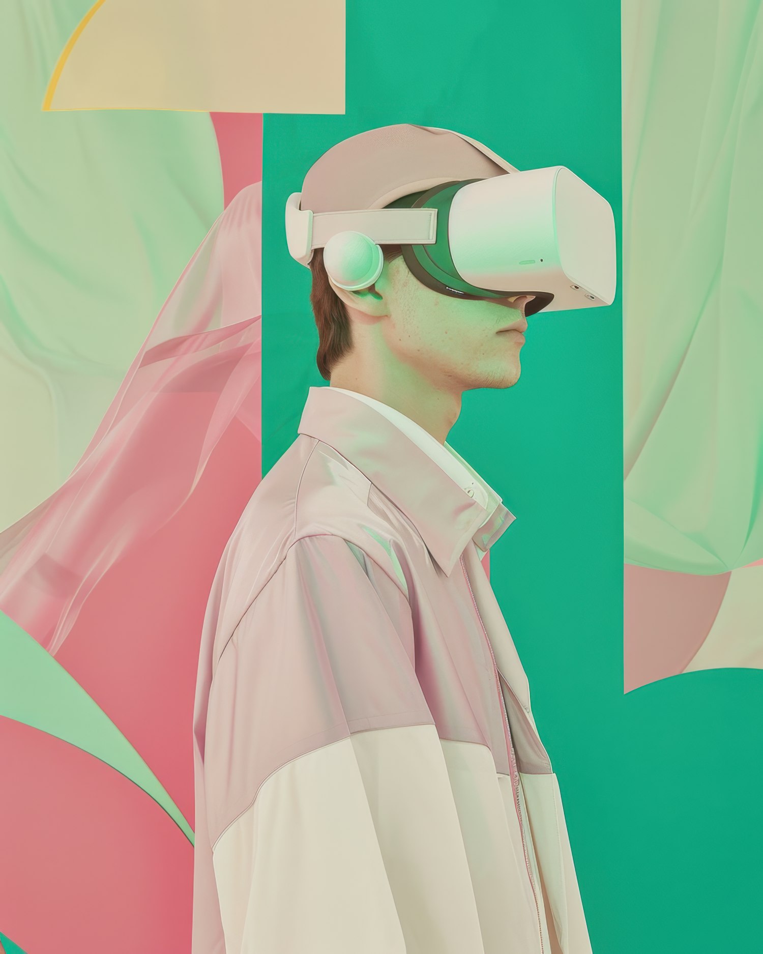 Person with VR Headset