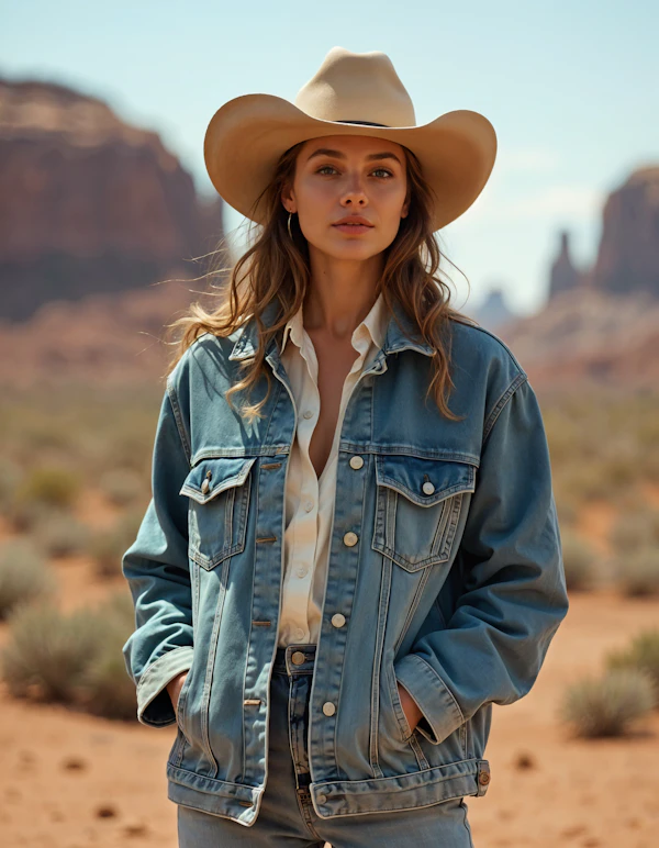 Western Desert Portrait