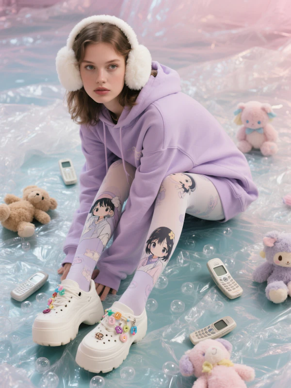Dreamy Pastel Portrait