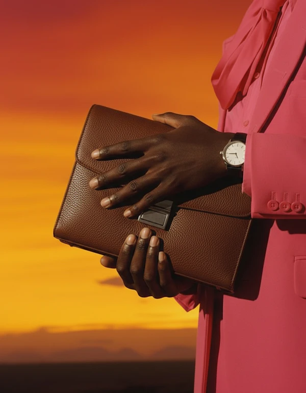 Elegant Sunset Clutch