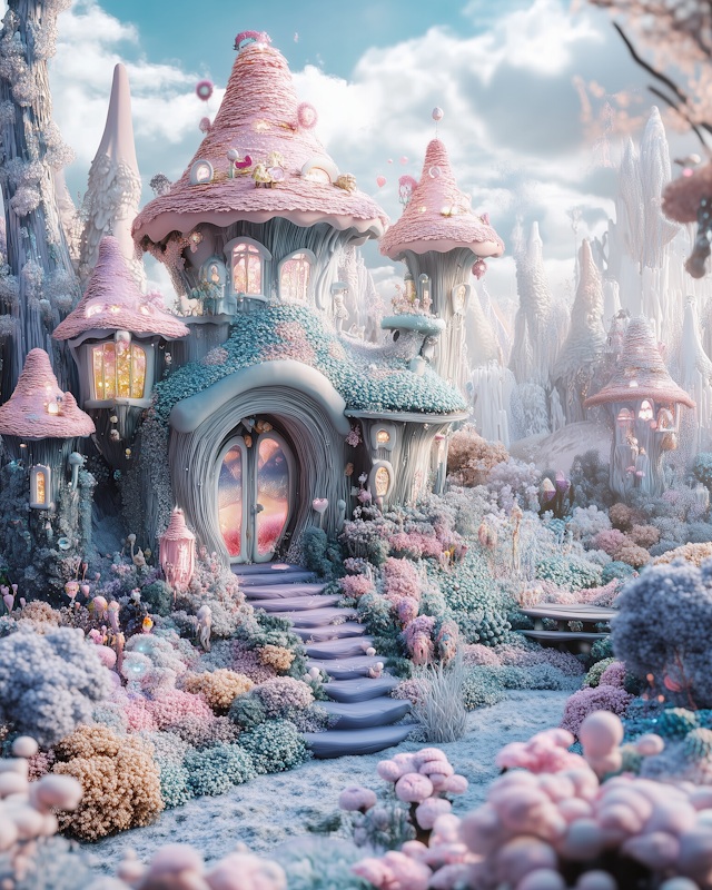 Whimsical Fantasy Scene