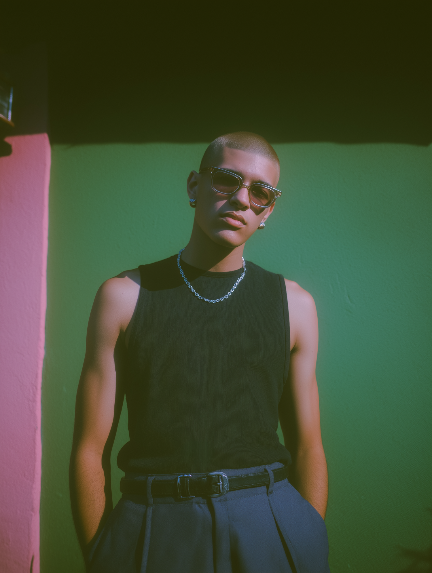 Stylish Individual Portrait