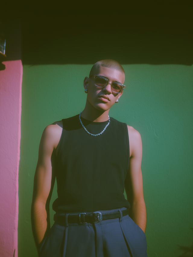 Stylish Individual Portrait