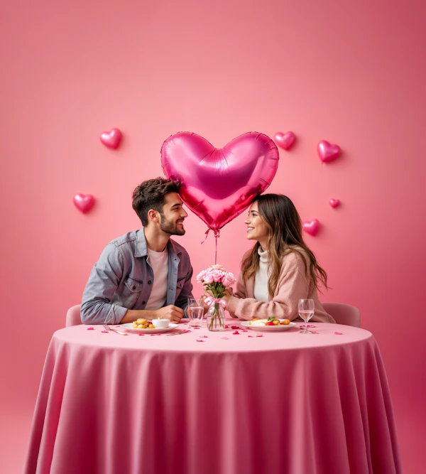 Romantic Dinner Scene