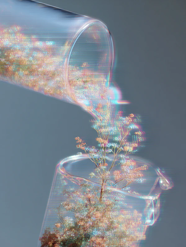 Ethereal Glass Pour