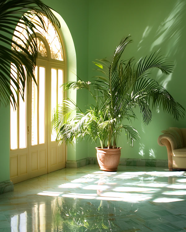 Serene Sunlit Interior