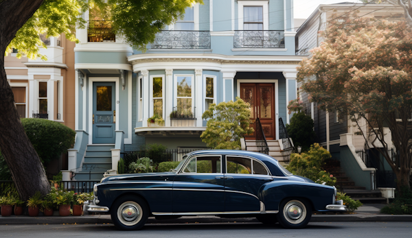 Vintage Elegance on a Timeless Street