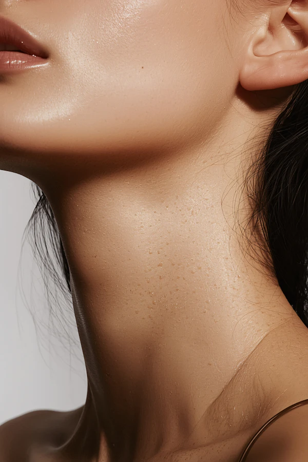 Hydrated Skin Close-Up