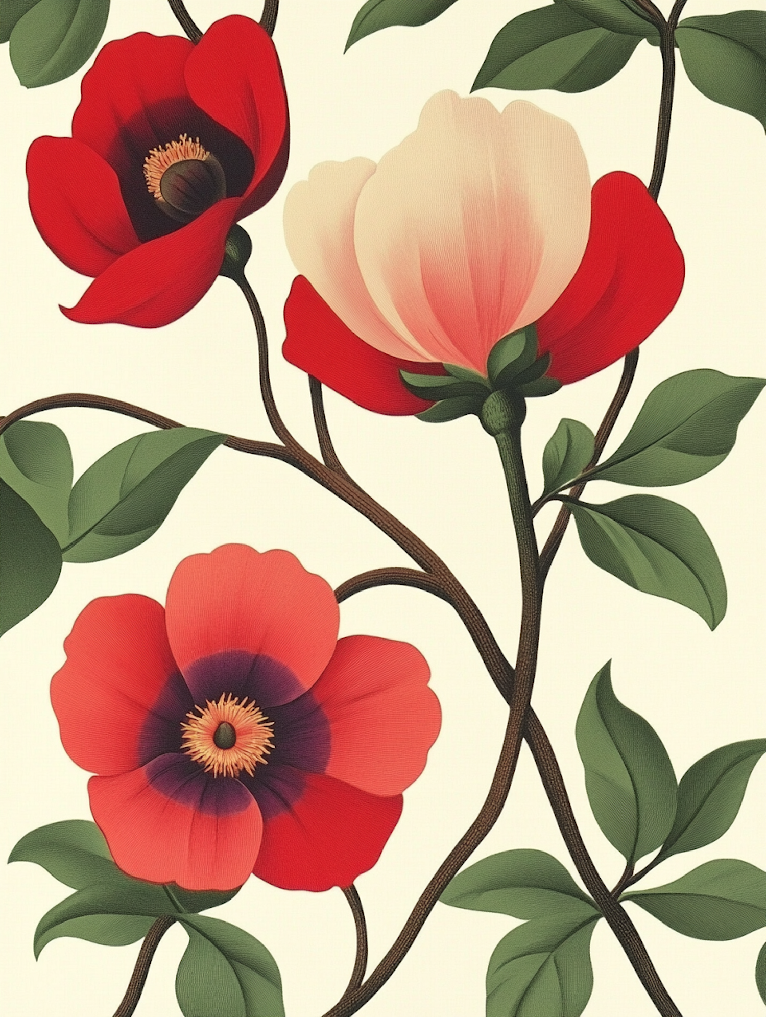 Vibrant Floral Illustration