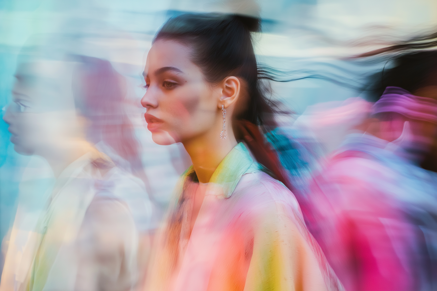 Dreamy Woman Portrait