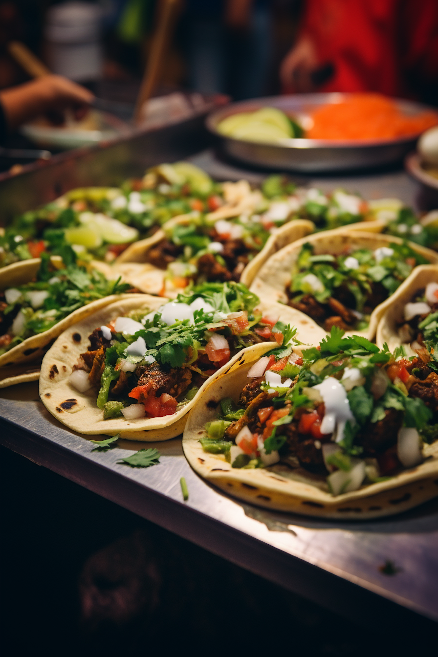 Savory Grilled Tacos with Fresh Toppings