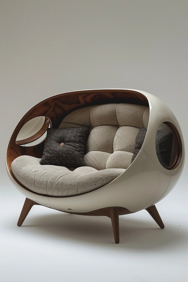 Futuristic Capsule Chair