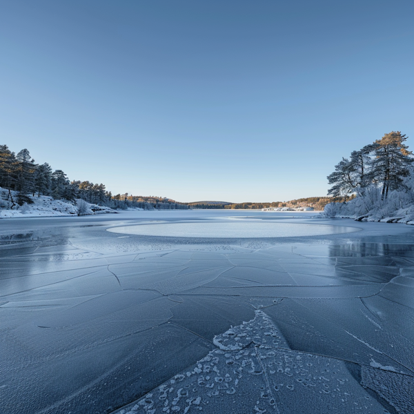 Serene Winter Landscape