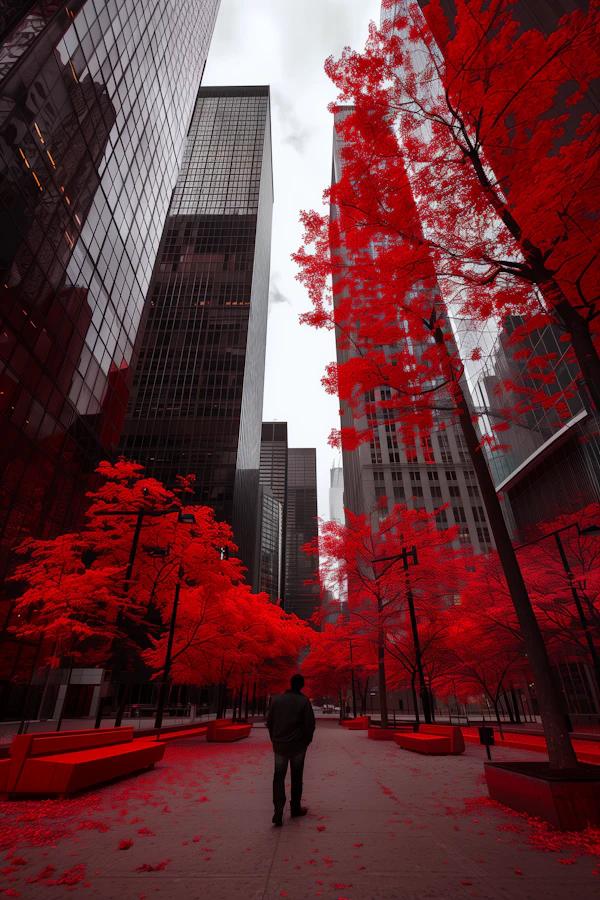 Surreal Urban Autumn