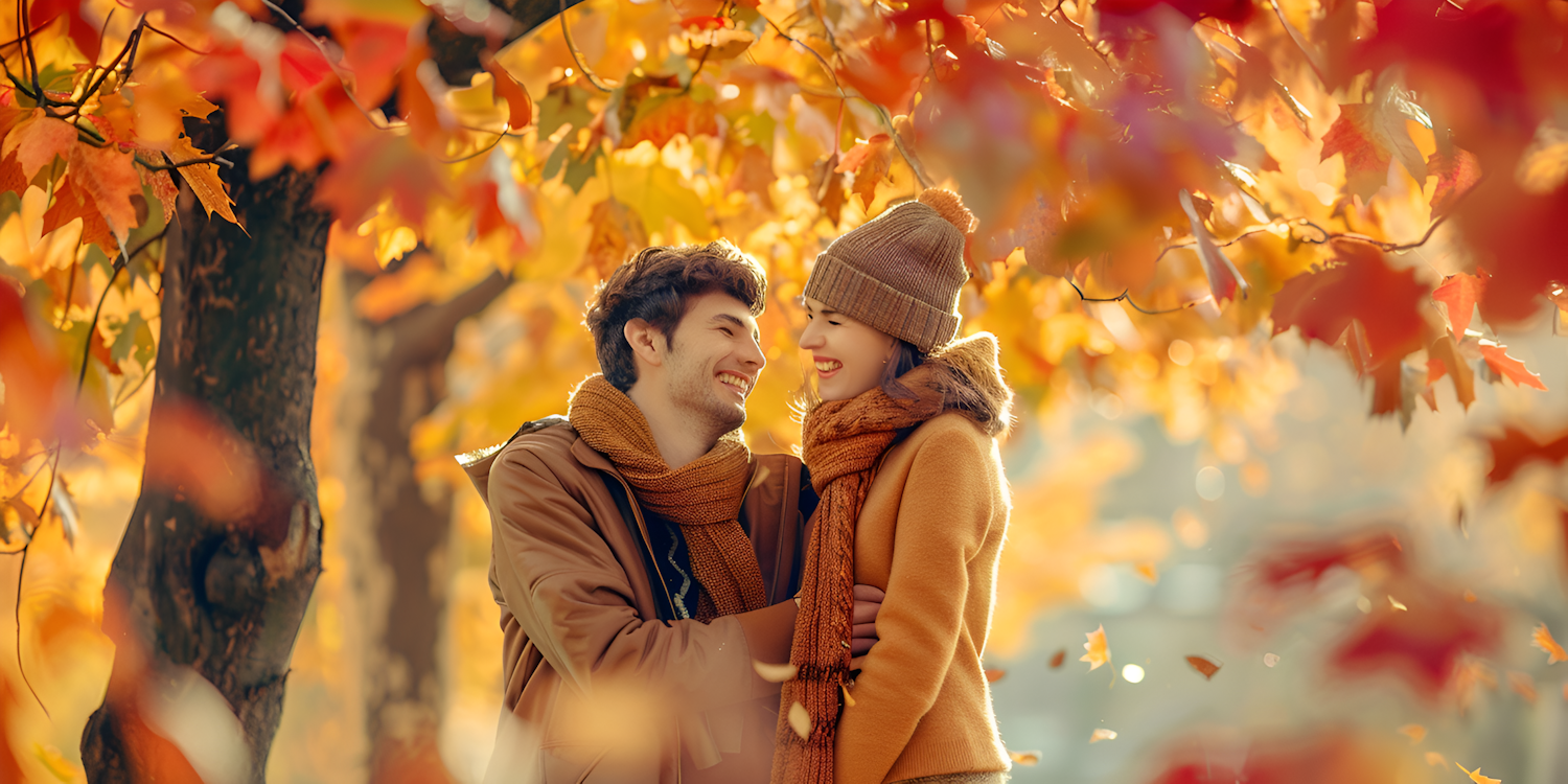 Autumn Couple