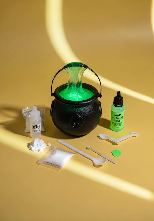Cauldron with Green Ooze