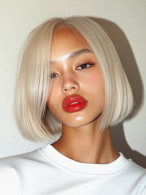 Platinum Blonde Portrait