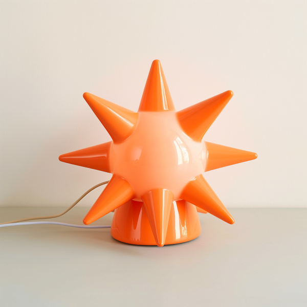 Vibrant Star-Shaped Lamp