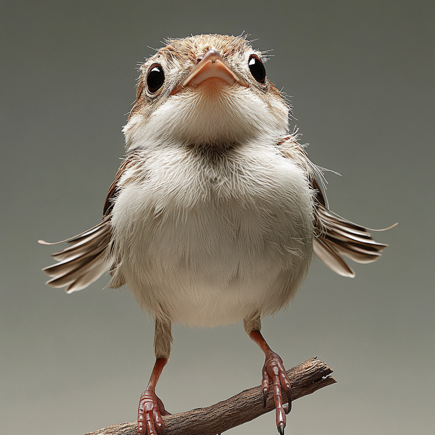 Close-up of a Bird on a Branch