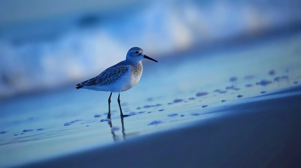 Sandpiper on Beach