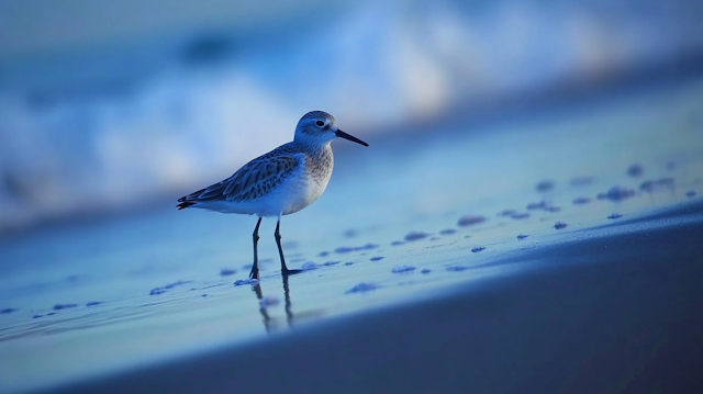 Sandpiper on Beach