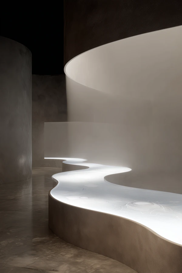 Modern Abstract Interior