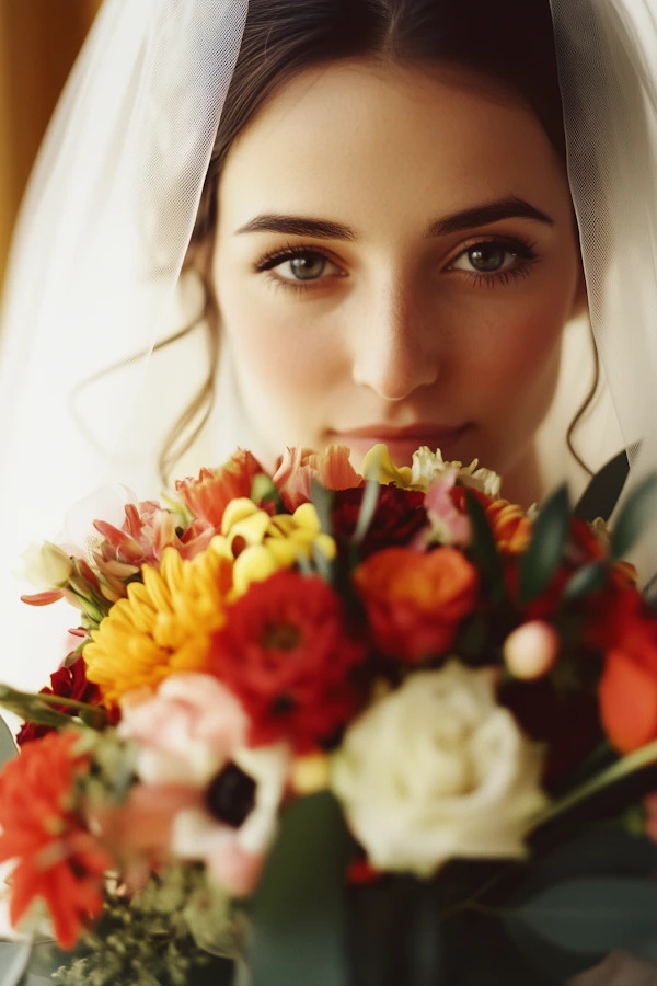 Bride with Bouquet