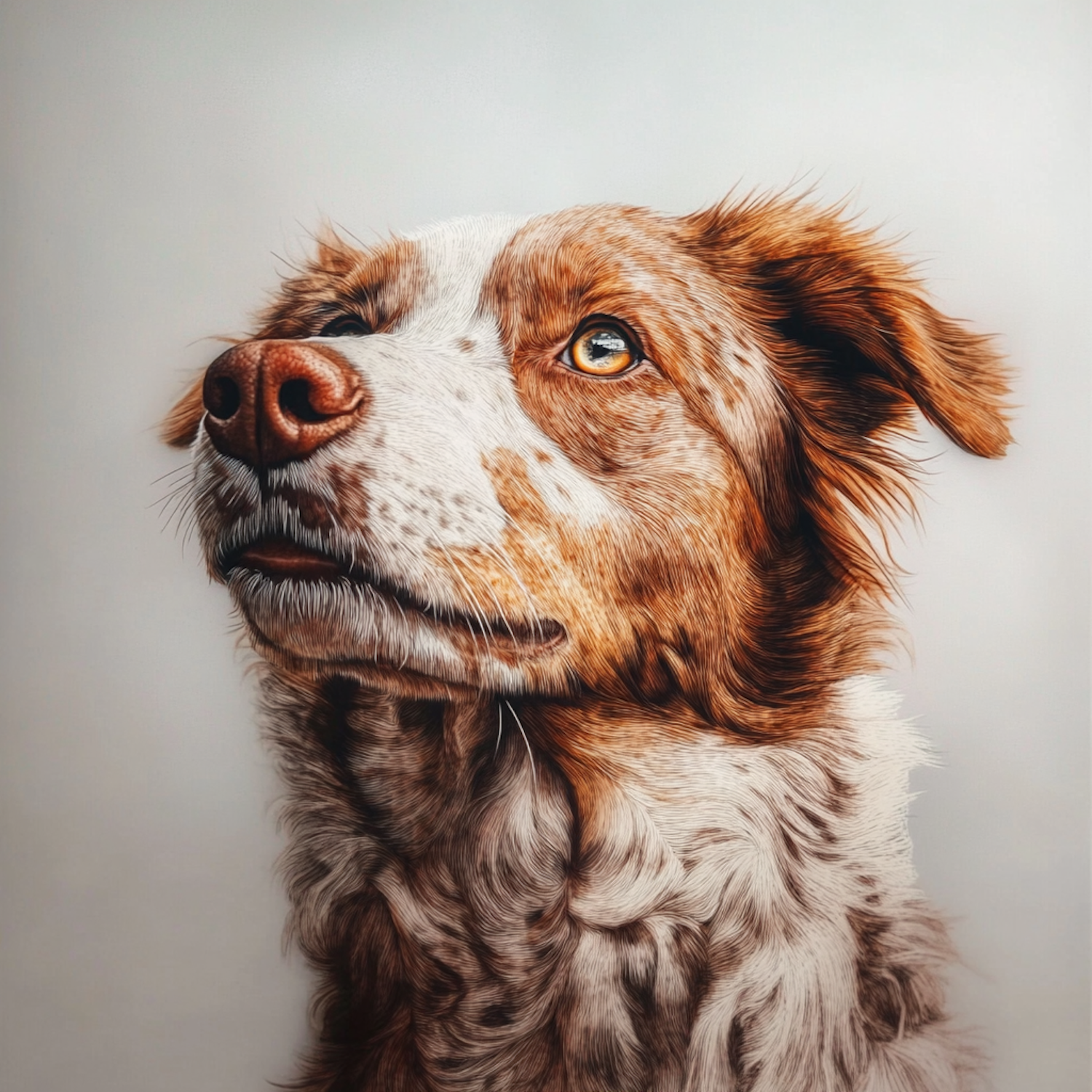 Close-up Portrait of a Dog