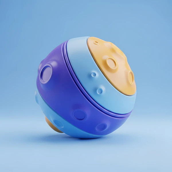 Colorful Textured Sphere