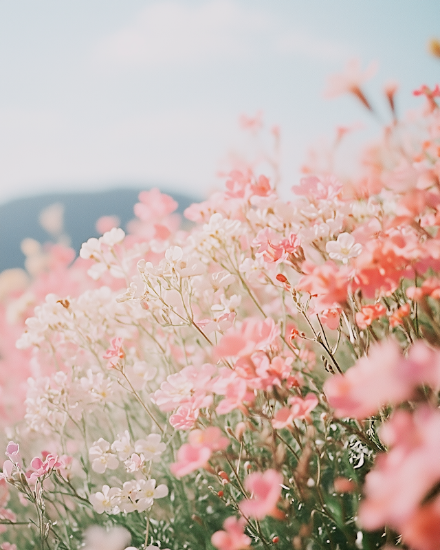 Vibrant Field of Flowers