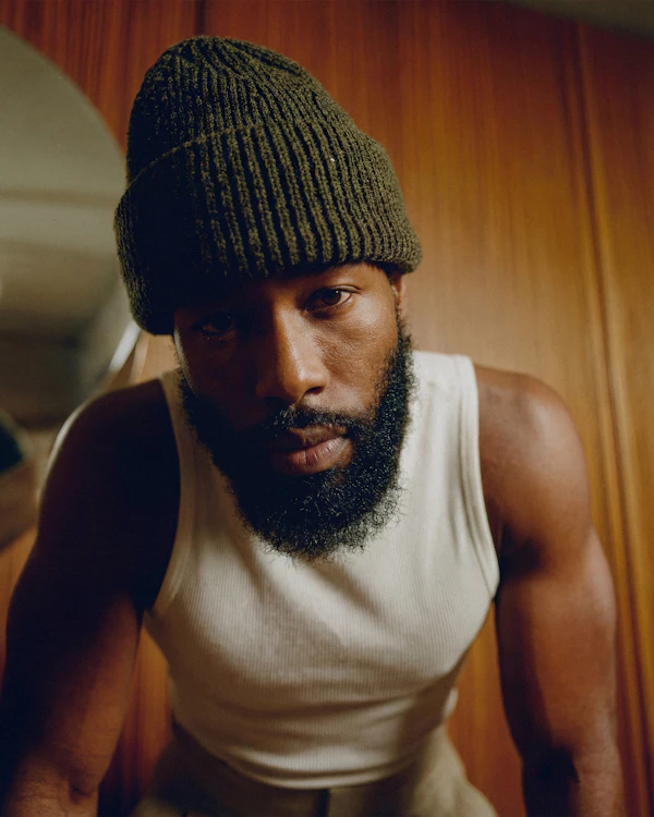 Man in Green Beanie