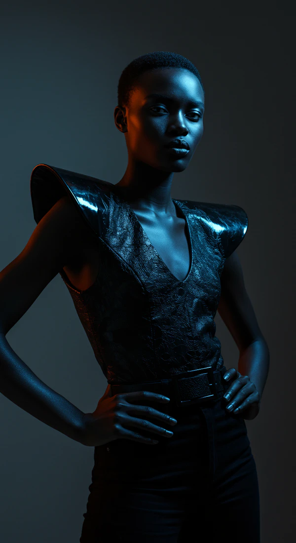 Futuristic Fashion Portrait