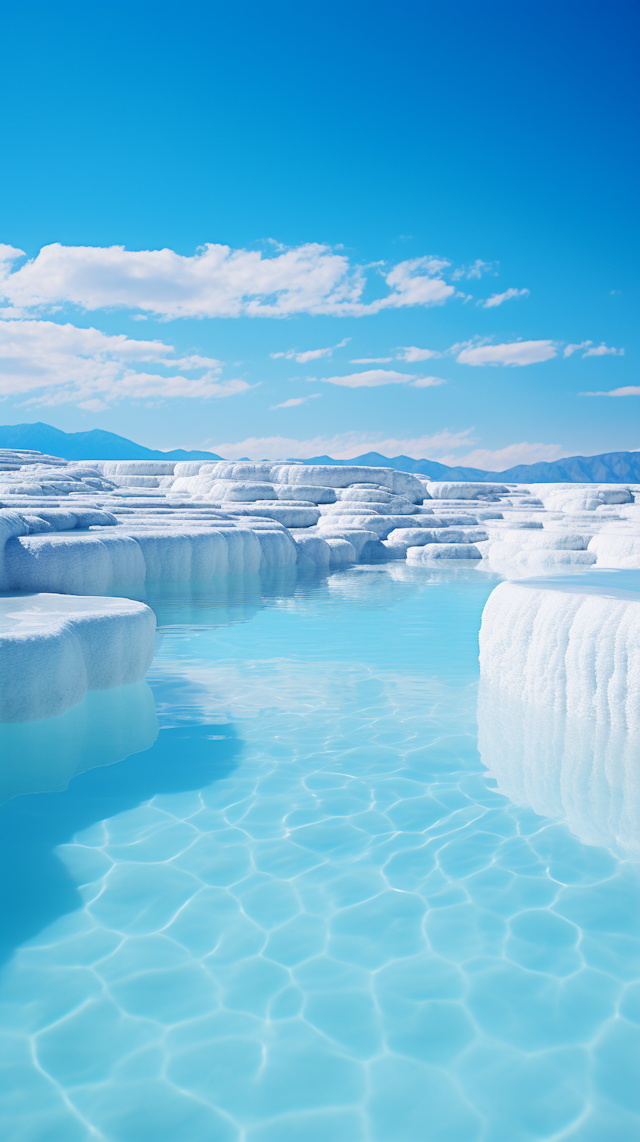 Serene Geothermal Terraces