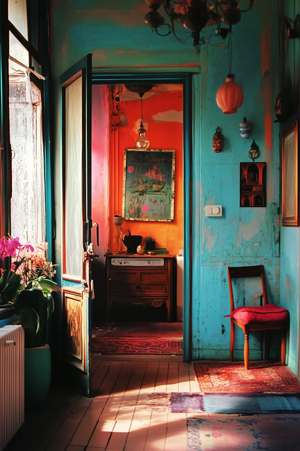 Vibrant Interior Space
