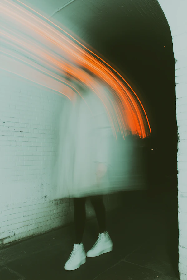 Surreal Tunnel Scene