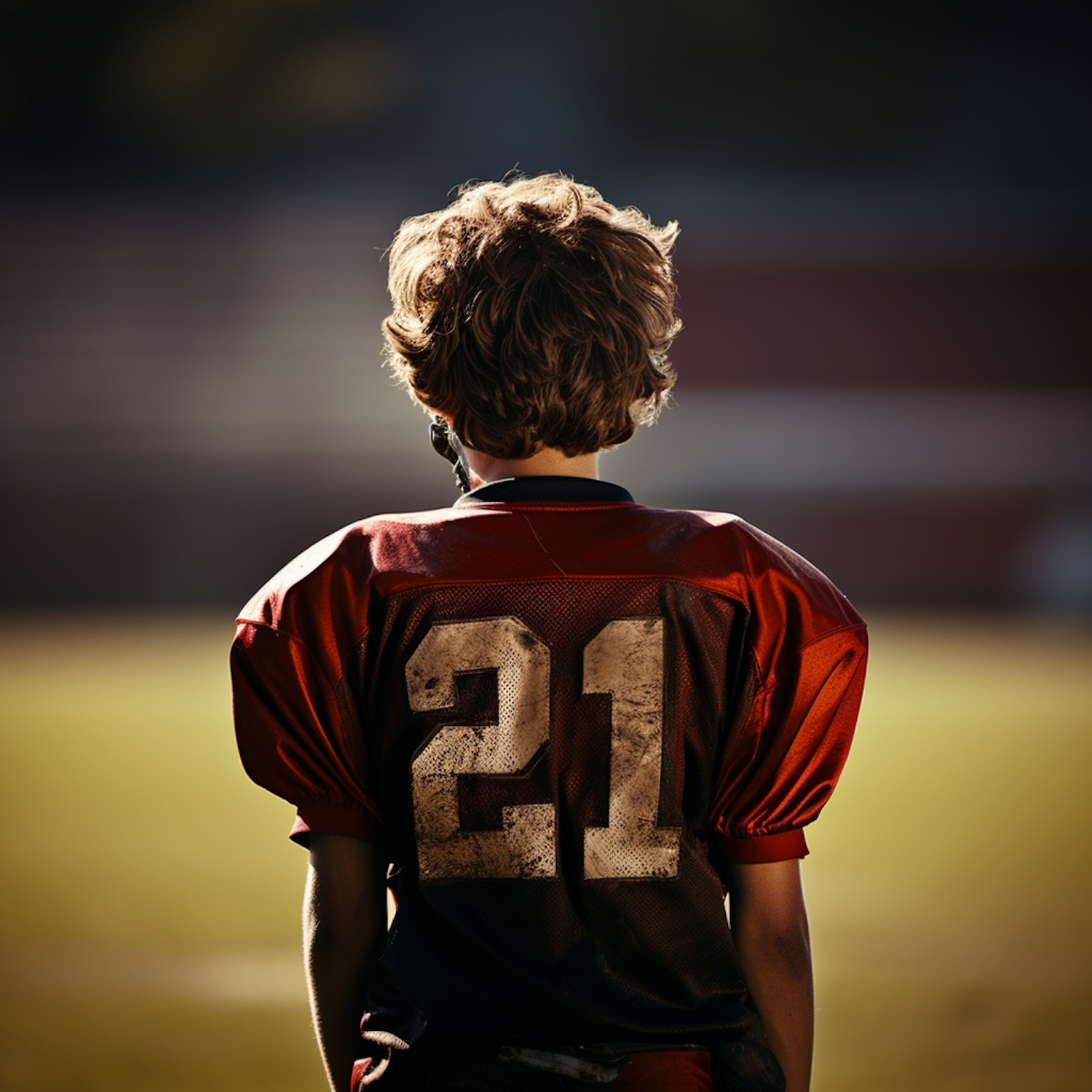 Contemplative Athlete at Twilight