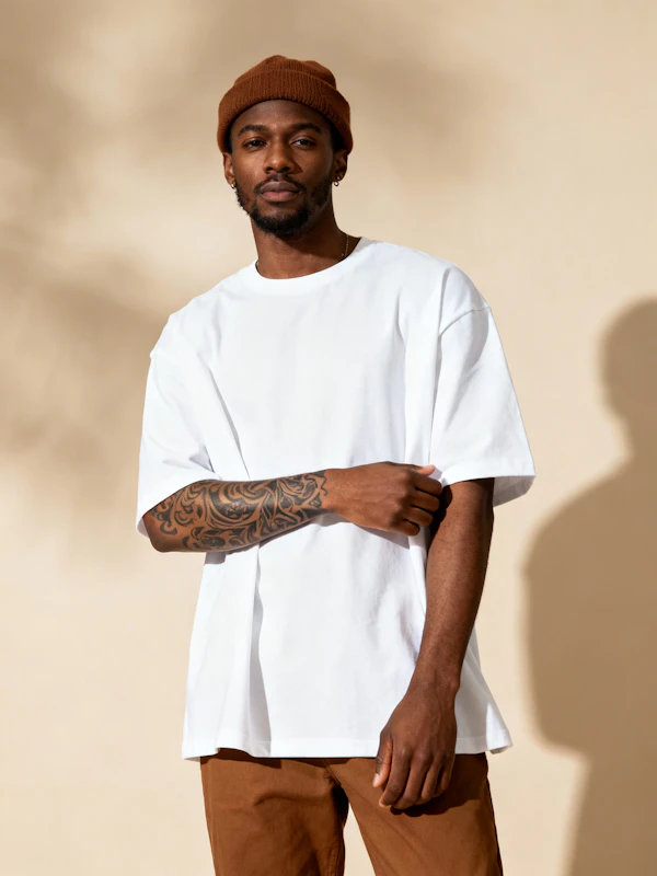 Man in Casual Attire