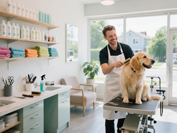Pet Grooming Session