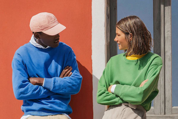 Colorful Duo Portrait