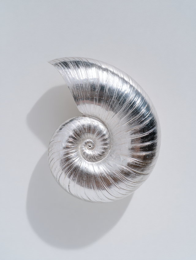 Metallic Nautilus Shell