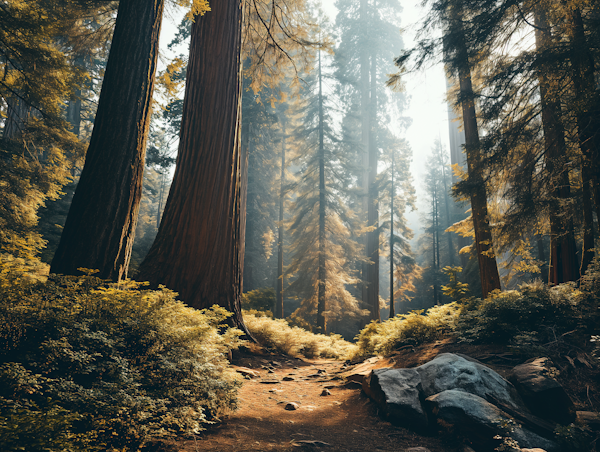 Ancient Sequoias' Tranquility Path