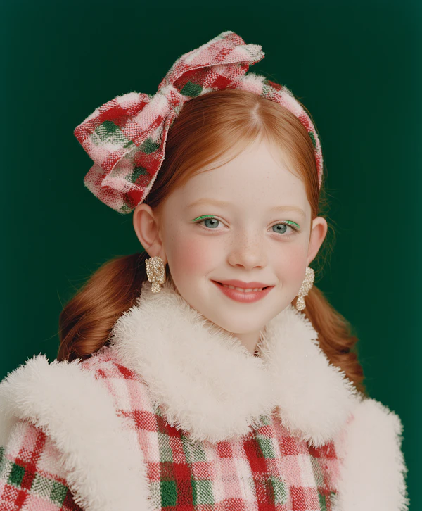 Festive Holiday Portrait
