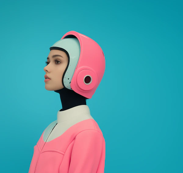 Futuristic Fashion Portrait